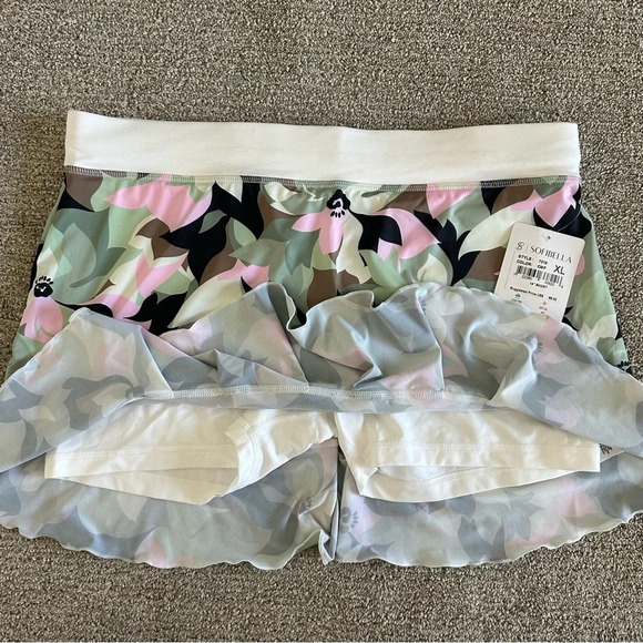 Sofibella UV Colors 14 inch Skirt Camo Floral Size XL - Picture 5 of 7